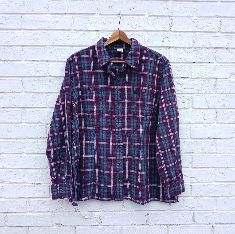 Duluth Trading Flannel Shirt size 2XL